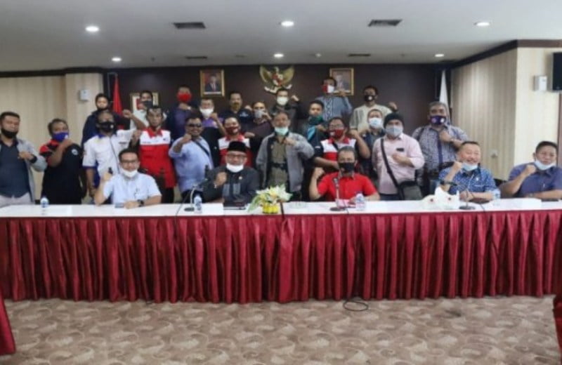 RDP DPRD Kepri-KSPI, Jumaga Nadeak Janji akan Teruskan Aspirasi Buruh ke Seluruh Fraksi