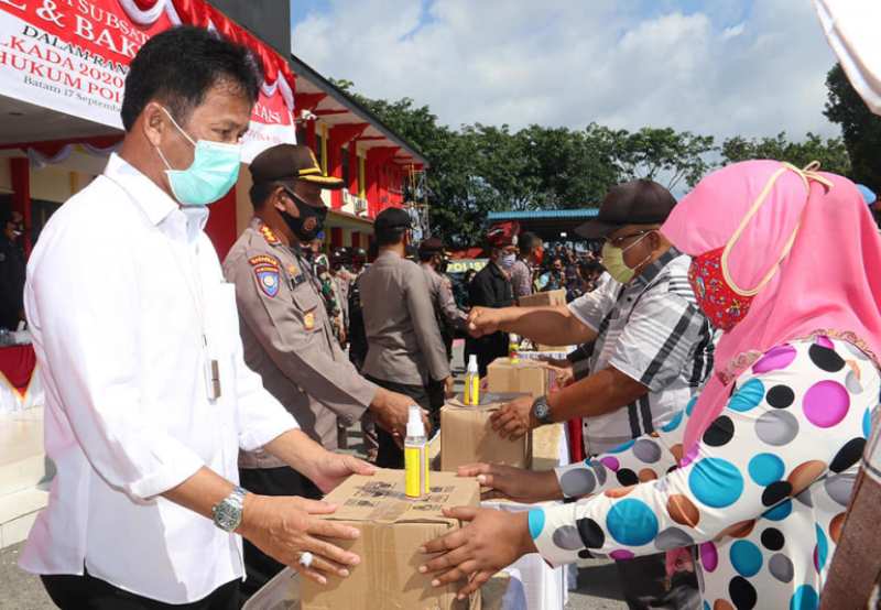 Wali Kota Batam, Muhammad Rudi Apresiasi Kegiatan Bakti Sosial dan Bakti Kesehatan yang Digelar Polri